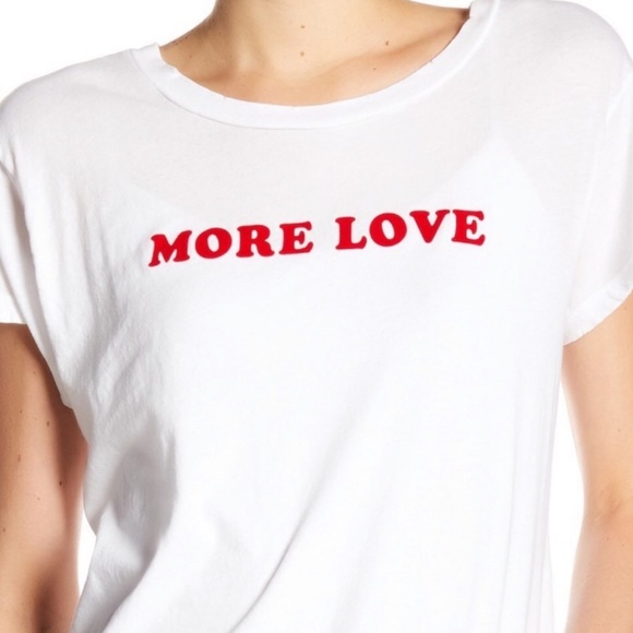 NWT Current/Elliot “More Love” Tee - Picture 2 of 5